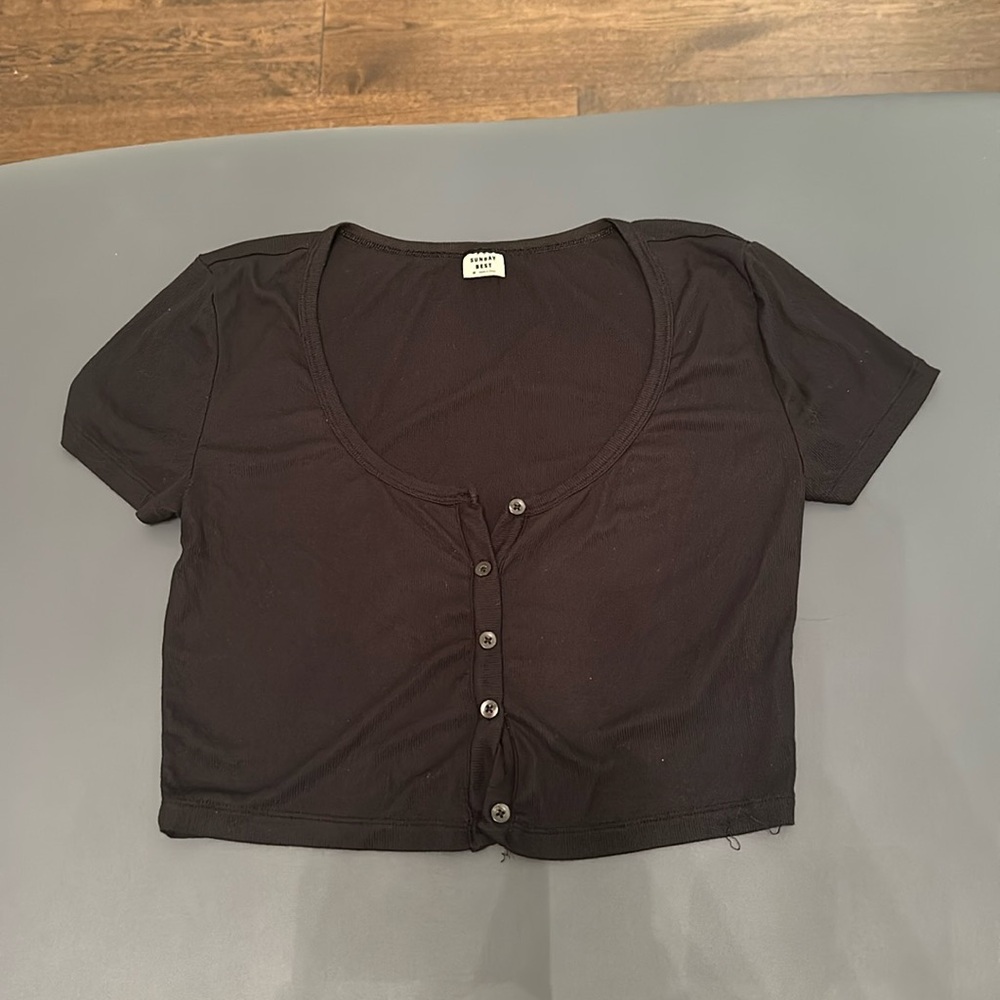 Sunday best button up t shirt